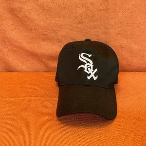 Chicago White Sox Adjustable Black Cap